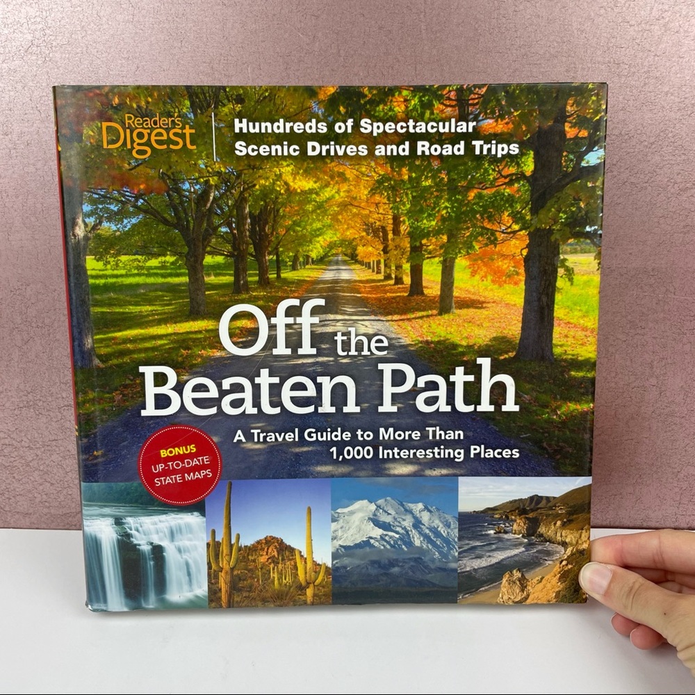 Reader's Digest Off The Beaten Path Travel Guide Hardcover Book Photography